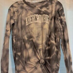 Abercrombie & Fitch Tie Dye Long Sleeve Youth Shirt